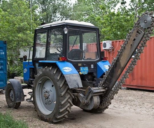 Траншеекопатель в аренду в Белореченске и  Краснодарском крае